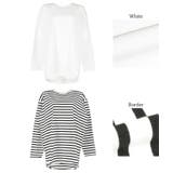 \再入荷/コットンレイヤードTシャツ レディース | coca | 詳細画像17