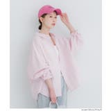 ［Pink］ | オックスドルマンボリュームスリーブシャツ | coca