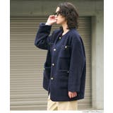 プードル金釦ノーカラーコート | coca | 詳細画像22