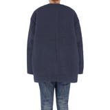 プードル金釦ノーカラーコート | coca | 詳細画像8