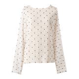 大人気アイテム再入荷！シースルードットトップス | coca | 詳細画像2 