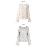 大人気アイテム再入荷！シースルードットトップス | coca | 詳細画像16 