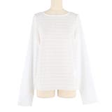 [White] | 〈26ss新色登場／WEB限定カラー〉シースルードットトップス | coca
