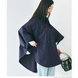 ［Navy］ | ＼再入荷／トレンチポンチョコート レディース | coca