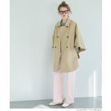 \再入荷/トレンチポンチョコート レディース | coca | 詳細画像7