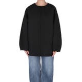 バウンススウェットノーカラーコート レディース | coca | 詳細画像4