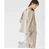 セットアップ対応ショルダータックブラウス | coca | 詳細画像6 