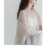 ［Greige］ | シアービッグシャツ レディース | coca