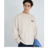 ［Beige］ | OE裏毛プリントスウェット | coca