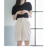 ［Ivory］ | カルゼハーフパンツ | coca