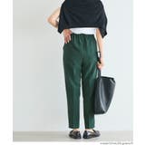 ［Dk.green］ | ＼26ss新色登場／リボン付きテーパードパンツ | coca