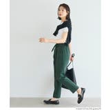 \26ss新色登場/リボン付きテーパードパンツ | coca | 詳細画像9
