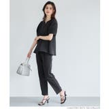 セットアップ対応ランタンスリーブブラウス | coca | 詳細画像4