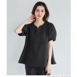 セットアップ対応ランタンスリーブブラウス | coca | 詳細画像5