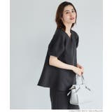 セットアップ対応ランタンスリーブブラウス | coca | 詳細画像6