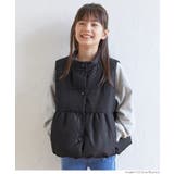 親子お揃いペプラム中綿ベスト ガールズ キッズ | coca | 詳細画像4 