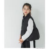 親子お揃いペプラム中綿ベスト ガールズ キッズ | coca | 詳細画像9 