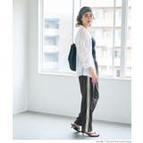 【新色追加/3サイズ展開】カットジョーゼットサイドラインパンツ | coca | 詳細画像14 