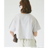 ミニ裏毛ロゴクロップドトップス | coca | 詳細画像10