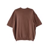 ［Brown］ | メンズOEミニ裏毛スウェット半袖Tシャツ | coca