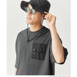 ［Charcoal］ | メンズフラップポケットTシャツ | coca