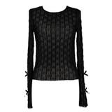 メッシュリボントップス | coca | 詳細画像3 