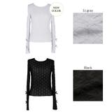 メッシュリボントップス | coca | 詳細画像15 