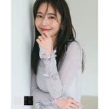 メッシュリボントップス | coca | 詳細画像1 