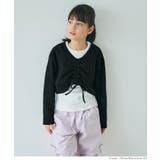 シャーリング短丈スウェットタンクトップ2枚セット ガールズ キッズ | coca | 詳細画像4