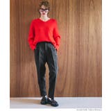 ウールライクボンディングテーパードパンツ レディース | coca | 詳細画像12