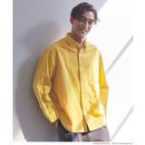 ［Mustard］ | リネンブレンド長袖シャツ メンズ | coca