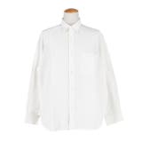 ［White］ | リネンブレンド長袖シャツ メンズ | coca