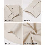 リネンブレンド長袖シャツ メンズ | coca | 詳細画像21