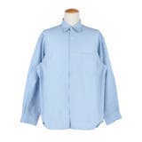 ［Lt.blue］ | リネンブレンド長袖シャツ メンズ | coca