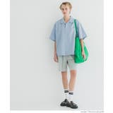 リネンブレンド開襟半袖シャツ メンズ レディース | coca | 詳細画像13