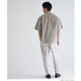 リネンブレンド開襟半袖シャツ メンズ レディース | coca | 詳細画像15