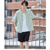 リネンブレンド開襟半袖シャツ メンズ レディース | coca | 詳細画像17