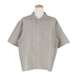 リネンブレンド開襟半袖シャツ メンズ レディース | coca | 詳細画像4