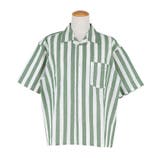 リネンブレンド開襟半袖シャツ メンズ レディース | coca | 詳細画像6