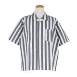 リネンブレンド開襟半袖シャツ メンズ レディース | coca | 詳細画像7