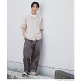 リネンブレンド開襟半袖シャツ メンズ レディース | coca | 詳細画像8