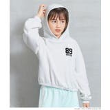 裏毛クロップド丈ラグランパーカー キッズ | coca | 詳細画像10