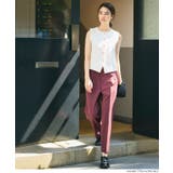 ［Wine］ | 360°美脚見えを叶える3Dストレッチハイウエストパンツ | coca