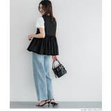 Vネックギャザーベスト レディース | coca | 詳細画像15