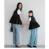 Vネックギャザーベスト レディース | coca | 詳細画像18