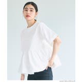 ［White］ | バルーン半袖ブラウス レディース | coca