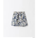 親子お揃いワッシャーナイロンリーフ柄ショーツ キッズ | coca | 詳細画像14