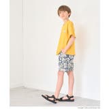 親子お揃いワッシャーナイロンリーフ柄ショーツ キッズ | coca | 詳細画像5