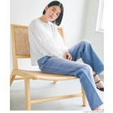 リラックスデニムワイドパンツ レディース | coca | 詳細画像18 