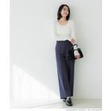 イージーケア3Dストレッチワイドパンツ レディース | coca | 詳細画像12